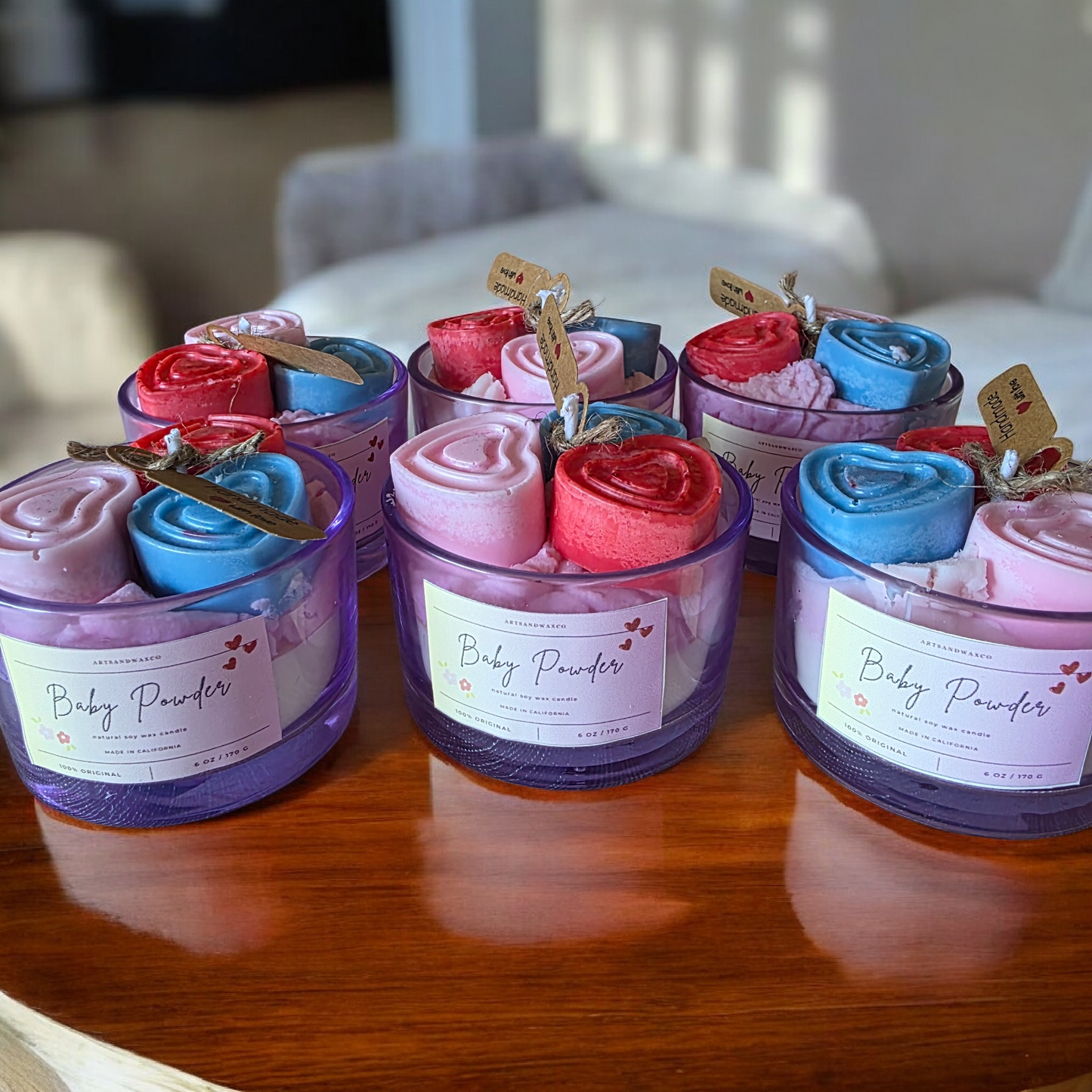 Baby Powder Scents Nontoxic Homemade candles