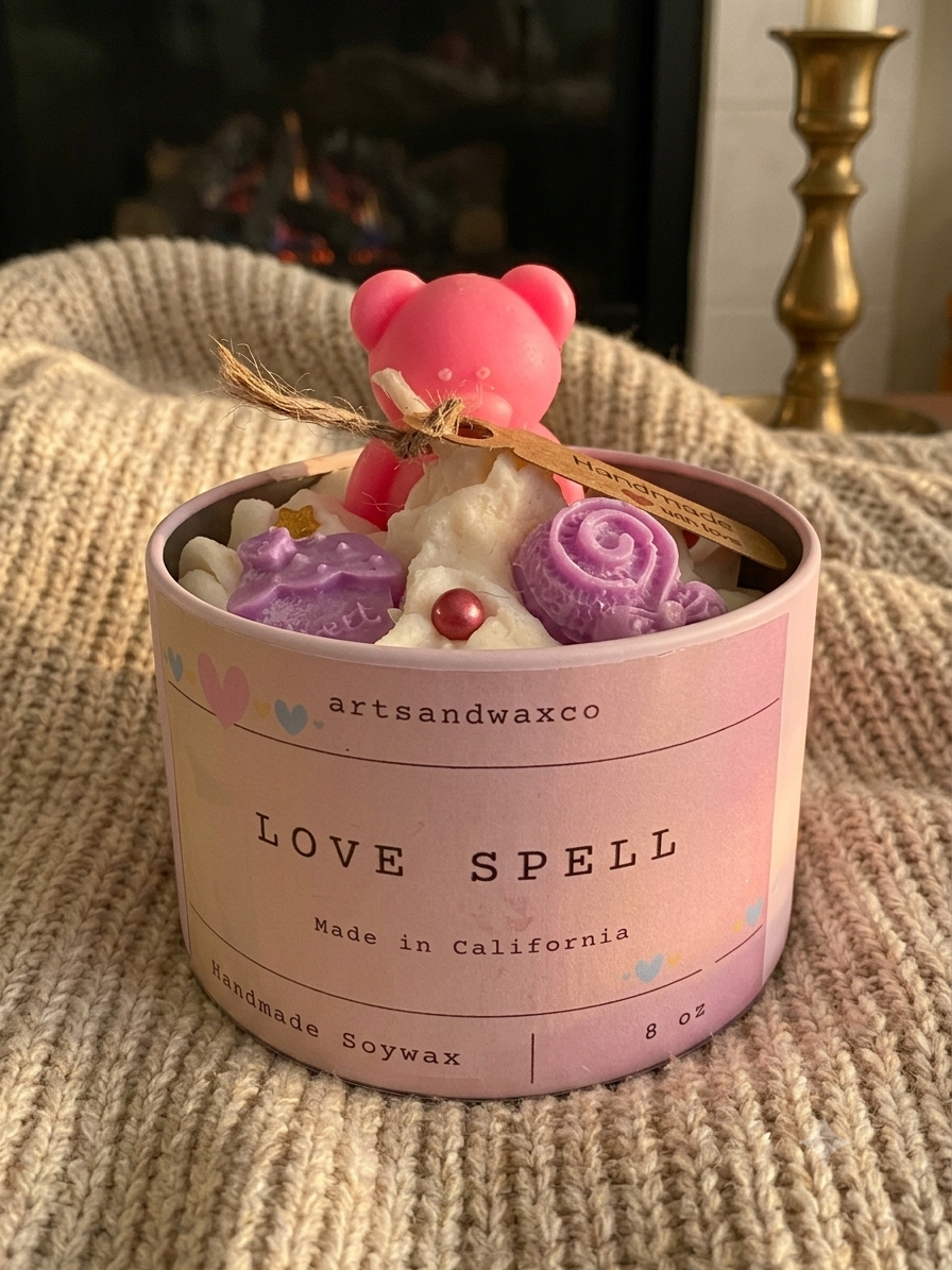 Love Spell Handmade Candles