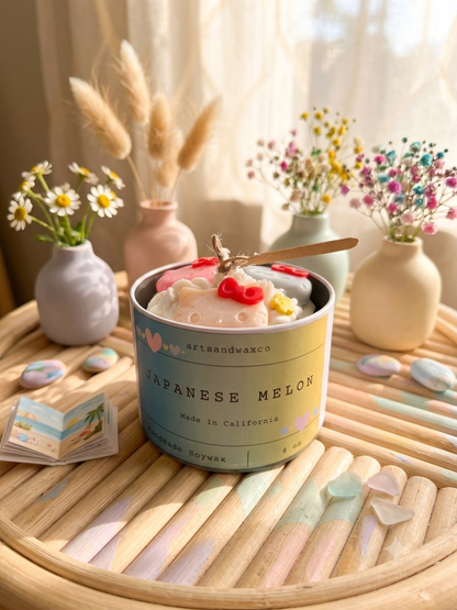 Japanese Melon Handmade Candle