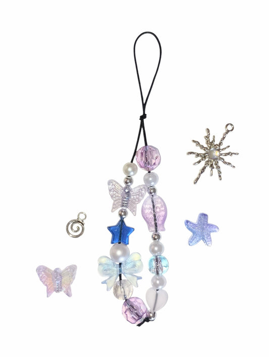 Midnight Phone Charm Strap