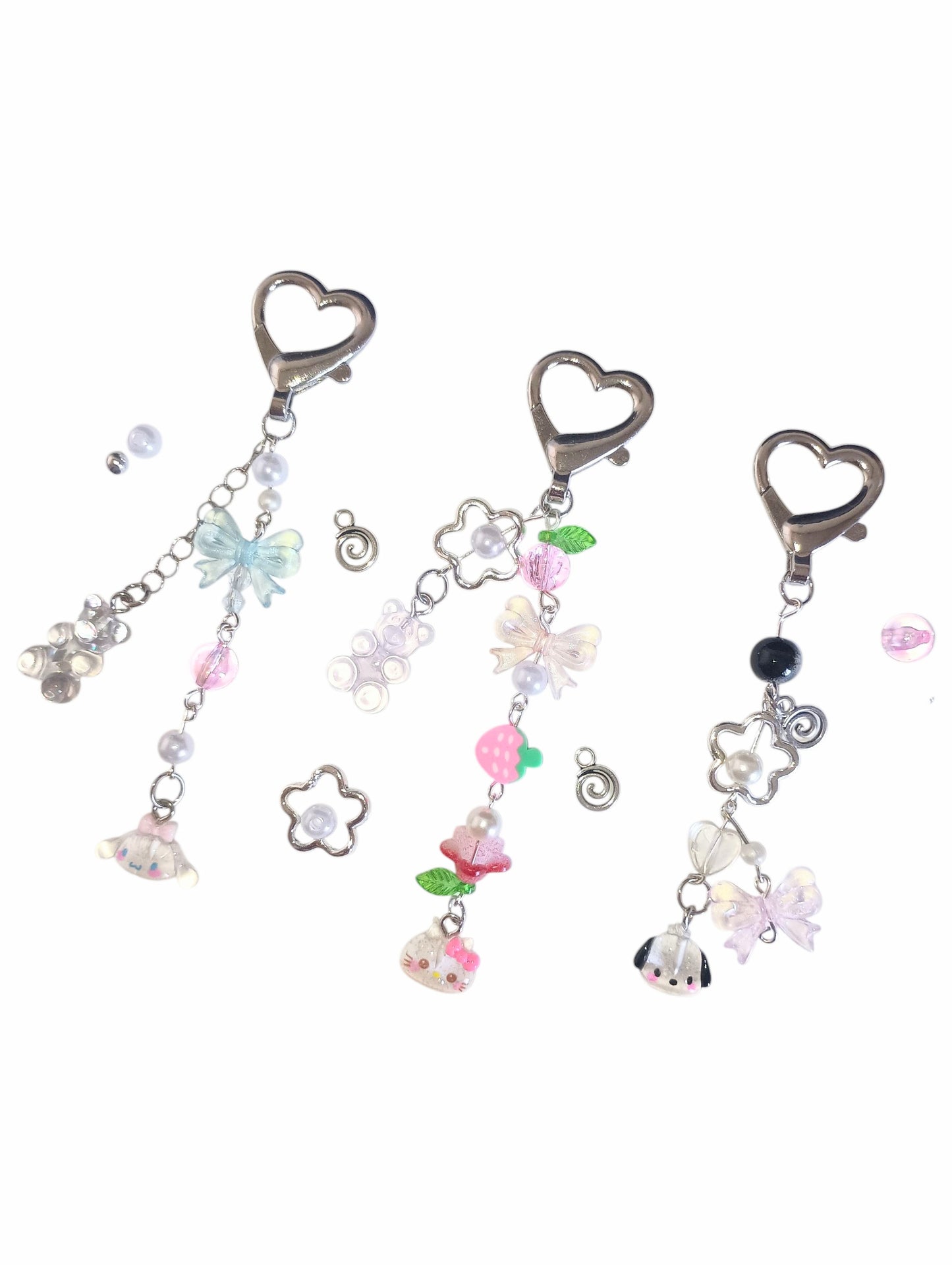 Cute Animal Pendant Keychains