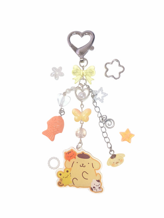 Yellow Dog Keychain