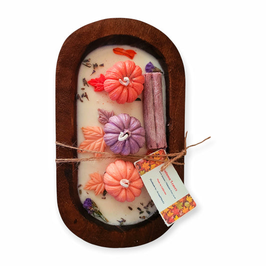 Fall Candle Homedecor Handmade