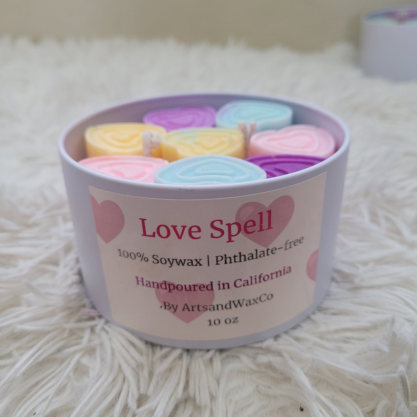 Love Spell Candle