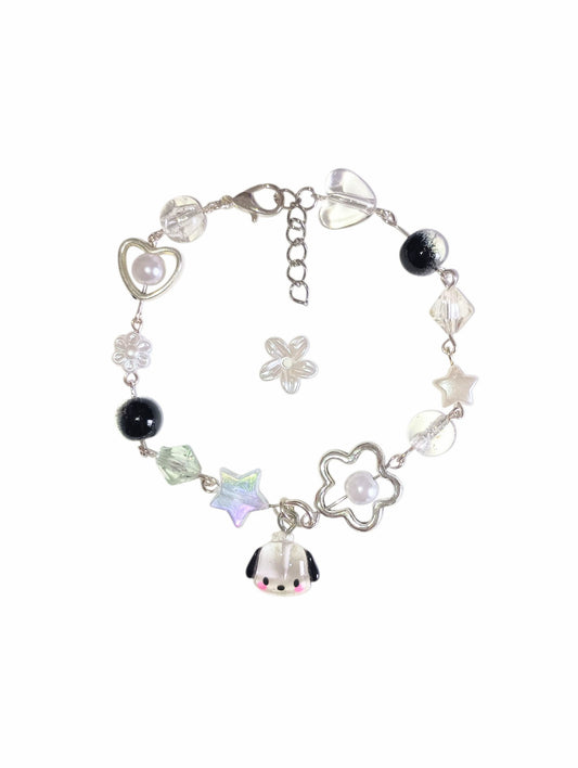 Black & White Pochacco Bracelet