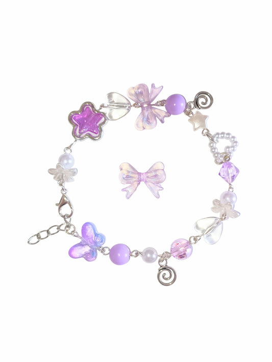 Purple Cosmo Galaxy Bracelet