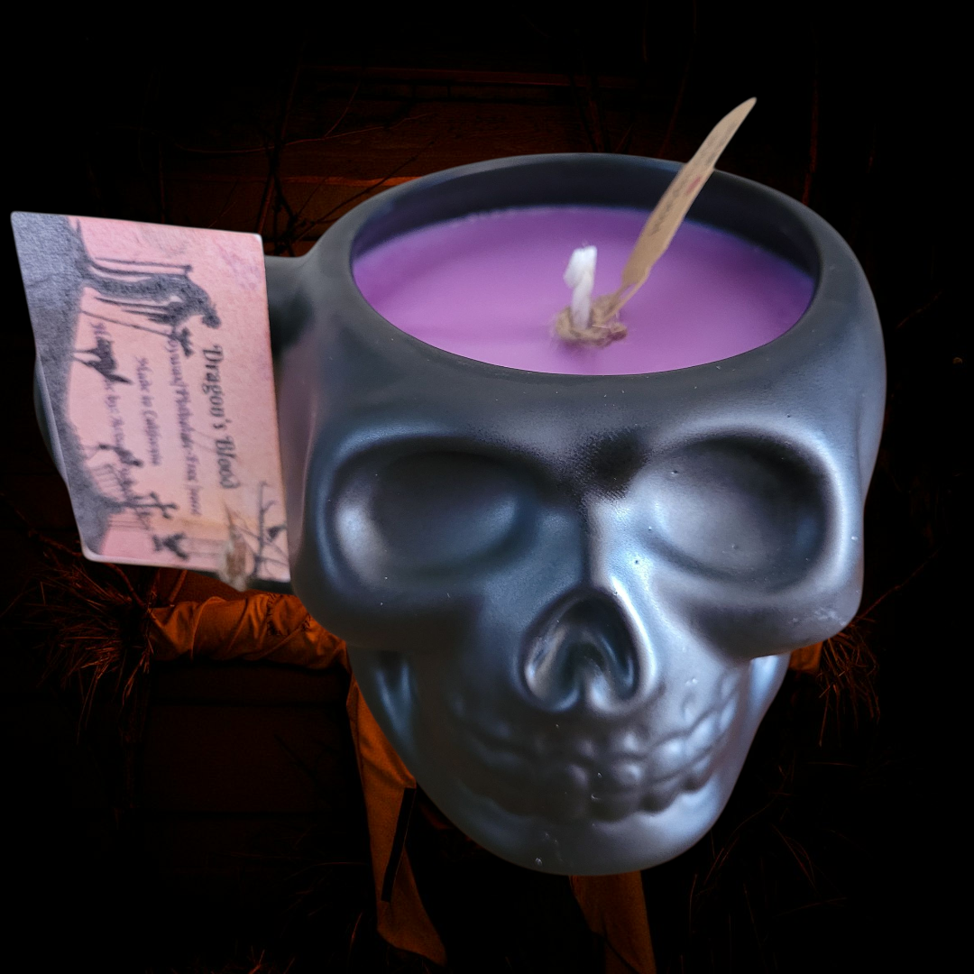 Dragons Blood Halloween Fall Candle