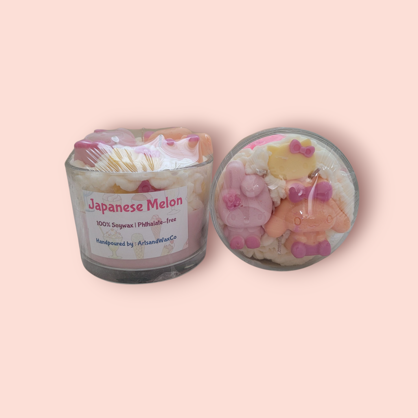 Japanese Melon Sanrio Scented  Non Toxic Candles