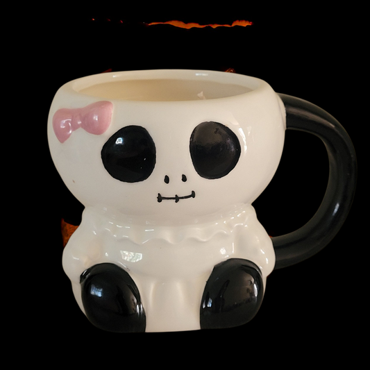 Skeleton Jack Panda Candle